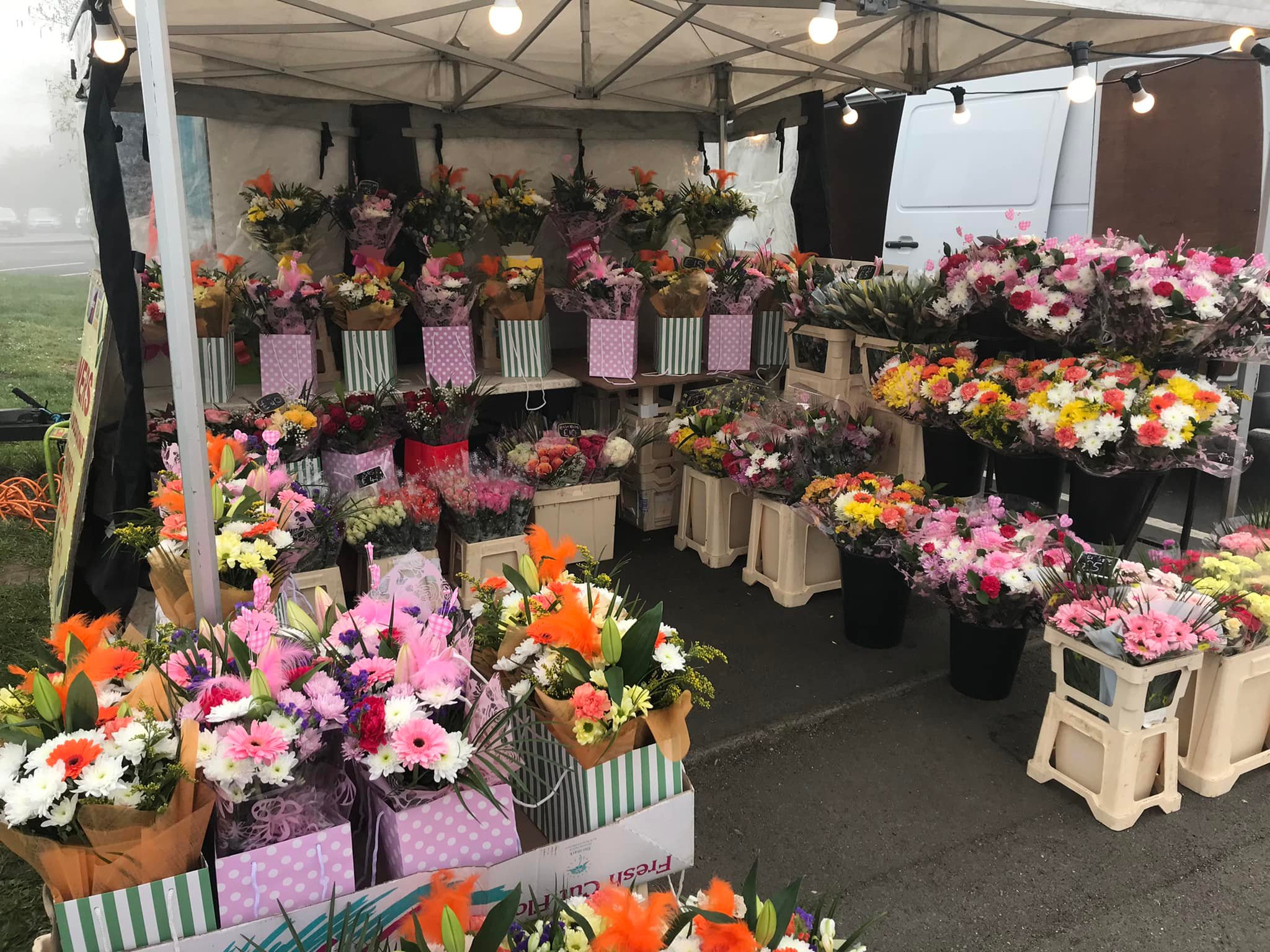Flower stall