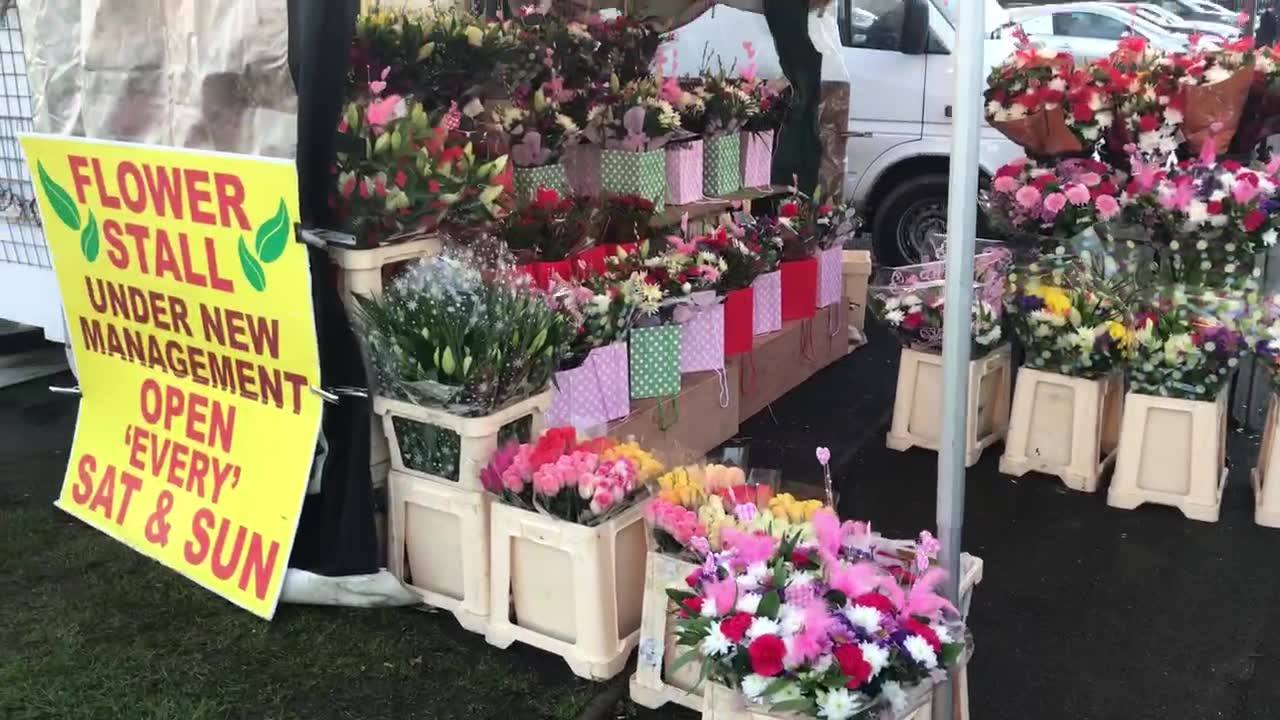 Flower stall